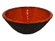 Jysk Art PotteryOrange bowl from the 1970'es
