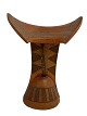 Kopfstütze / "Kopfkissen" aus dem Omo-Tal in Afrika. Handgefertigt aus einem einzigen Stück ...