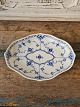 Royal 
Copenhagen Blue 
fluted 
half-lace dish 
No. 552, 
Factory fourth
Dimension 16 x 
22 cm.