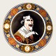 Bing & 
Grøndahl, King 
Collection, 
King Plate, 
King Christian 
IV, 23cm 
Durchmesser, 
...