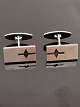 N E From 
sterling silver 
art deco 
cufflinks 2 x 1 
cm. subject no. 
530758