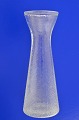 Hyazinthenvase 
aus Pressglas, 
Höhe 22,5 cm. 
Tadelloser 
Zustand. Fyens 
Glashütte aus 
Dänemark.