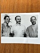 NASA: Kleines Original-Schwarz-Weiß-Foto der drei Apollo-11-Astronauten Neil Armstrong, Mike ...