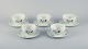 Johannes 
Hedegaard for 
Royal 
Copenhagen, 
Denmark, 
Rimmon, a 
five-person set 
of large tea 
cups ...