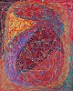 Svens Aage 
Krogstrup 
(1911) Danish 
artist, 
abstract 
composition.
Oil on plate.
In excellent 
...