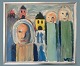 Wiliam Skotte 
Olsen. Oil on 
canvas. Signed 
VSO. 
Dimensions: 75 
x 88 cm. (68 x 
80).