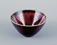 Carl Harry 
Stålhane for 
Rörstrand, 
small ceramic 
bowl with glaze 
in shades of 
brown.
Mid-20th ...