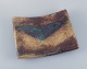 Linda Mathison, 
Sweden, large 
unique ceramic 
dish on four 
feet in 
modernist 
style. Abstract 
...