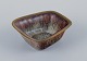 Gunnar Nylund 
for Rörstrand, 
small ceramic 
bowl with 
beautiful glaze 
in green-brown 
...