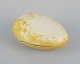 Hans Hedberg 
for Biot, 
France, 
egg-shaped 
lidded jar.
Unique ceramic 
piece. Glaze in 
yellow and ...