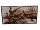 Royal 
Copenhagen art 
pottery from 
the serie 
called "Diana".
Wall relief.
Designed by 
...