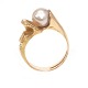 14kt gold 
Lapponia Ring 
with a pearl
Ringsize 54