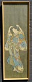 Japanischer 
Künstler (19. 
Jahrhundert): 
Eine Frau im 
Kimono frisiert 
sich die Haare. 
Kolorierter ...
