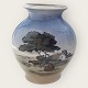 Royal 
Copenhagen, 
Vase mit 
Landschaftsmotiv 
#4500, 23 cm 
hoch, 20 cm 
breit, 1. 
Klasse 
*Perfekter ...