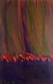 Monique Beucher 
(1934), French 
artist. Gouache 
on ...