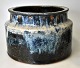 Sørensen, 
Gunver Bilde 
(1931 - 2018) 
Dänemark: Vase. 
Steingut. 
Dekoriert mit 
blauen und 
hellen ...