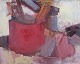 Carl-William 
Hammar, Swedish 
artist, oil on 
...