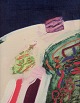 Lars Bertle, 
Swedish artist. 
Oil on board. 
Abstract 
composition.
"Night on the 
Island" ...