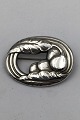 Georg Jensen & 
Wendel Sterling 
Silver Brooch 
No. 18