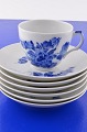 Kaffeegedeck, 
Blaue Blume 
geschweift. 
Royal 
Copenhagen 
Blaue Blume 
geschweift, 
kaffeetassen 
mit ...