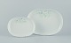 Tapio Wirkkala 
(1915-1985) for 
Rosenthal 
Studio-linie, 
"Century 
Blütentraum". 
Two oval dishes 
...