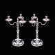 A. Michelsen. A 
pair of Silver 
Three-Light 
Candelabra - 
1951.
The tops are 
removeable and 
the ...