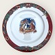 Fyrklövern, 
Disney 
Christmas, 
Speiseteller, 
Lady & the 
Tramp, 27 cm 
Durchmesser, 
Design Stefan 
...