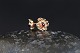 Earrings from 
Pandora in 14 
carat gold, 
with inlaid red 
...