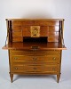 Secretary - Elm 
wood - Intarsia 
of Fruit wood - 
Brass ...