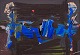 Leif Knudsen 
(1928-1975), 
Swedish artist. 
Mixed media on 
...