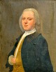 Dänischer 
Künstler (18. 
Jahrhundert): 
Männerporträt. 
Öl auf 
Leinwand/doppelt.
 Ohne Signatur. 
76 ...