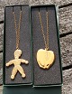Georg Jensen 
Weihnachtsschmuck 
Weihnacht 
Ornament in 
vergoldetem 
Messing aus 
Dänemark. Georg 
...