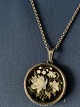 Silver necklace 
with pendant, 
length 50 cm., 
stamped 826S