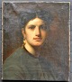 Dänischer 
Künstler (19. 
Jahrhundert): 
Frauenporträt. 
Öl auf 
Leinwand. Ohne 
Signatur. 51 x 
43 ...