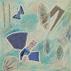 Danish artist. 
Mixed media on 
canvas. 
Abstract 
composition.
From the 
2000s.
In perfect ...