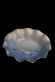 Bing & Grondahl 
small bowl with 
wavy edge with 
gold ...