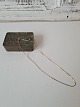 Necklace in 8 
kt gold 39.5 
cm.