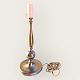 Tischlampe aus 
Metall/Messing, 
MS-Beleuchtung, 
18 cm 
Durchmesser, 42 
cm hoch (inkl. 
Fassung) ...
