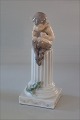 Royal 
Copenhagen 0433 
RC Faun with 
lizard Chr. 
Thomsen 21 cm  
(1951) 2nd In 
mint and nice 
...