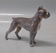 Royal 
Copenhagen dog 
3634 RC Brindle 
Boxer Standing 
Holger 
Christensen 14 
cm 1st. In mint 
and ...