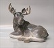 Royal 
Copenhagen 
Moose 2813 RC 
Elk Design Knud 
Kyhn 1928 21 x 
24 cm  In mint 
and nice 
condition