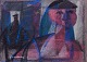 Bertil Wahlberg 
(1923-1980), 
listed Swedish 
artist. ...