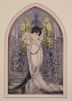 Louis Icart 
(1888-1950). 
Color 
lithograph on 
Japanese ...