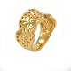 Ole Lynggaard Blonde / Lace 18kt guldring med fire brillanter. Ringstr. 55