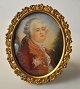Miniature 
painting, 
approx. 1900, 
France. Louis 
XVI