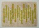 Swedish textile 
designer. 
Blekinge-rya. 
Large carpet in 
pure wool.
Modernist 
design. Green, 
...
