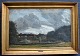 Thorenfeldt, 
Anton (1839 - 
1907) Dänemark: 
Landschaft mit 
Fachwerkhof. Öl 
auf Leinwand. 
Signiert ...