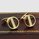 Søren Georg 
Jensen, Georg 
Jensen; A pair 
of cufflinks in 
...