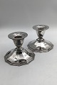 Cohr Silver 
Candlesticks 
(2)