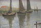 Moser, 
Christian (1838 
- 1894) 
Deutschland: 
Segelschiffe am 
Liegeplatz. Öl 
auf ...